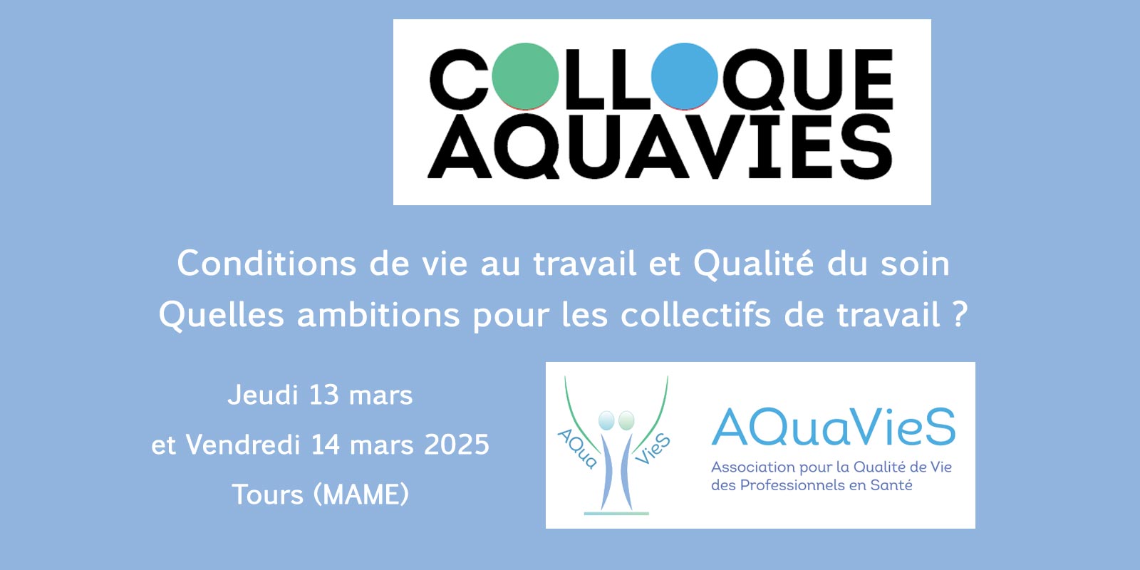 Colloque AQUAVIES